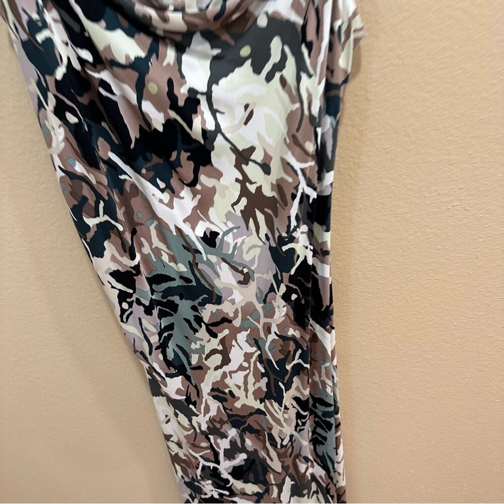 NWT Tuckernuck Munthe Green Neutral Sexy Camo Maxi Dress 8 - Picture 8 of 16